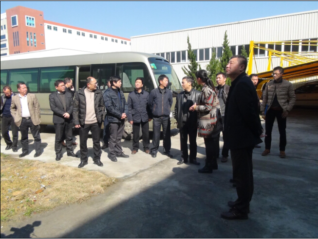 福鼎市領導視察歐諾創能公司(圖2)